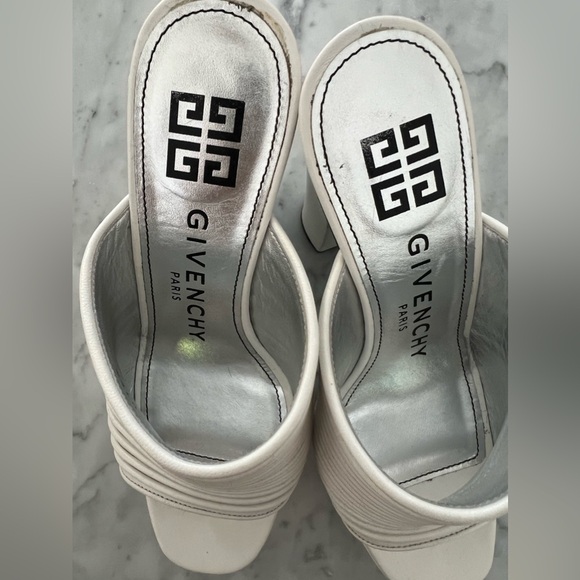 Givenchy Ribbed Mule Platform Sz 29 white - Picture 14 of 15